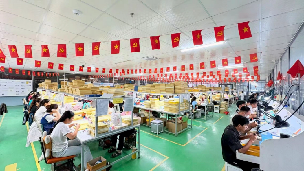 Company-provided long production line associated with JINYI Vietnam operations