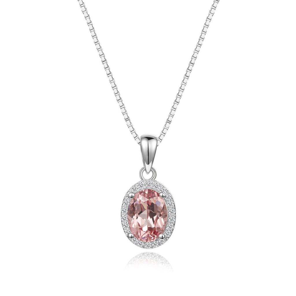 Radiant Rosy Reverie Pendant Necklace