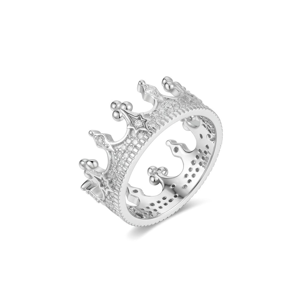 Royal Sparkle Crown Ring