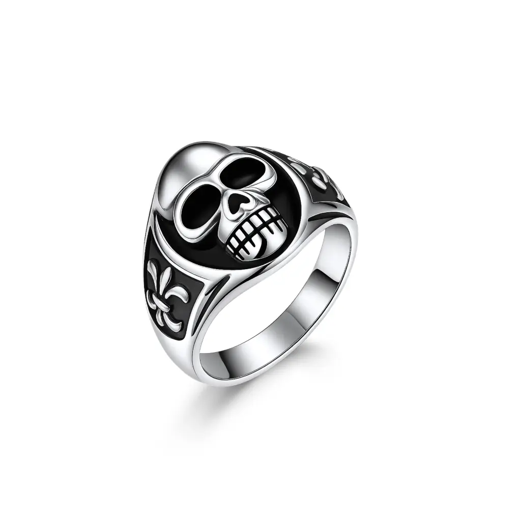 Premium Skull Motif Statement Ring | Custom Jewelry Manufacturer | Jinyi Jewelry DJ01R0136
