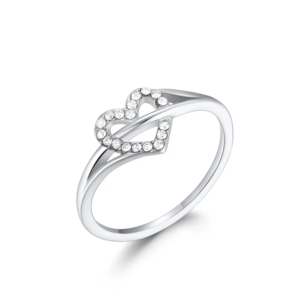 Modern Chain-Link Band Ring – Sophisticated Everyday Jewelry DJ01R0138