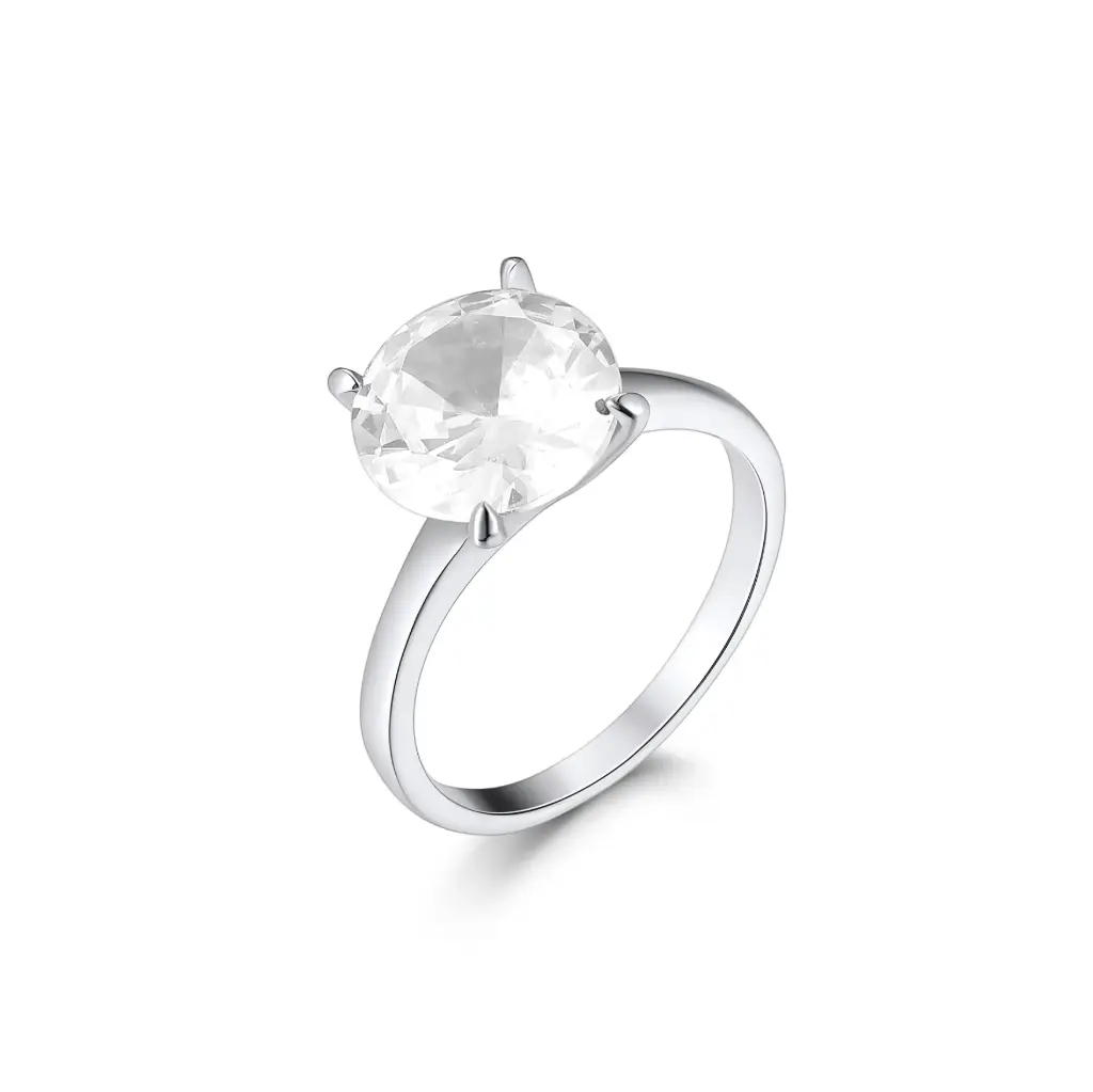 Elegant Solitaire Engagement Ring – Timeless Fashion Jewelry DJ01R0139