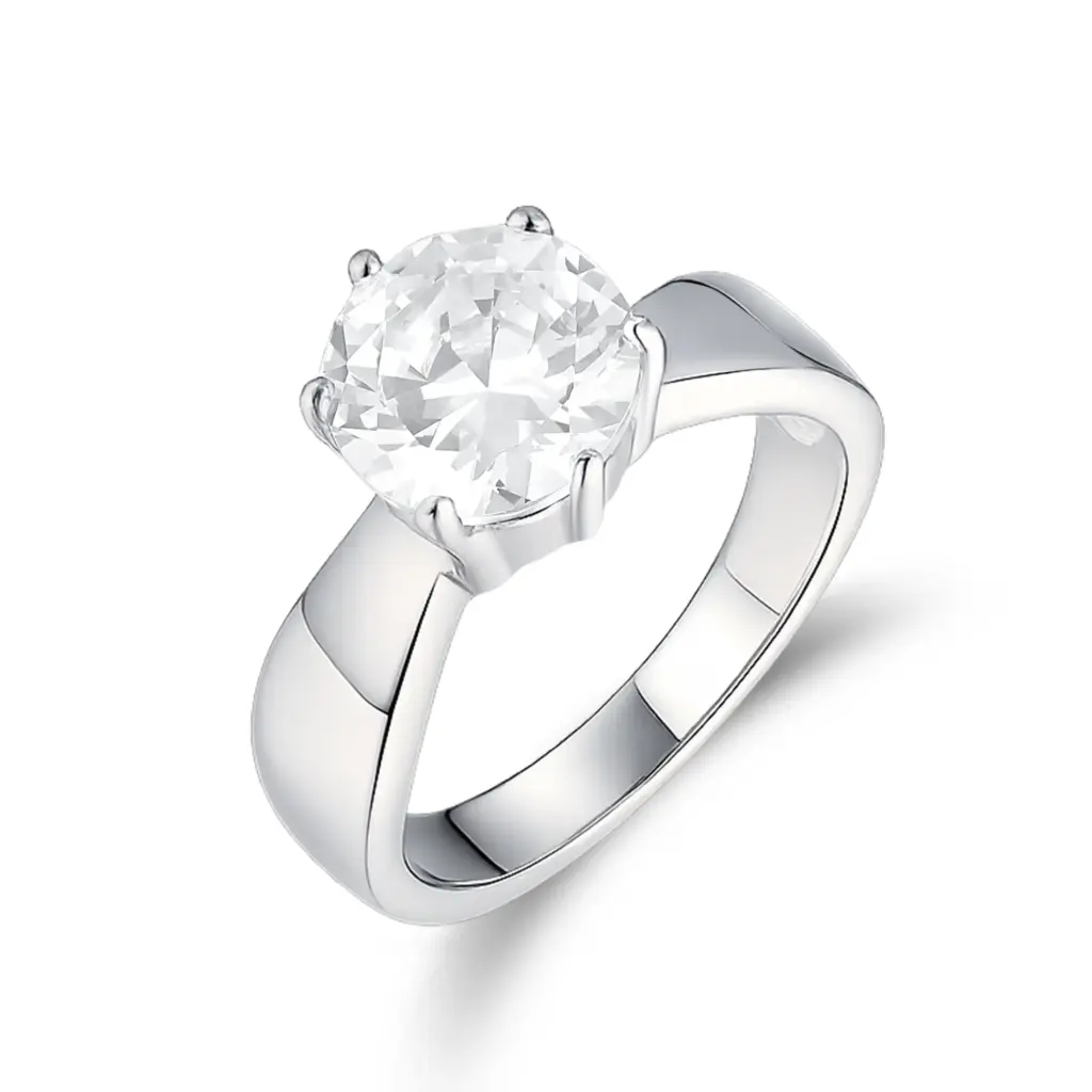 Premium Solitaire Engagement Ring – Expert Custom Jewelry Manufacturer DJ01R0292