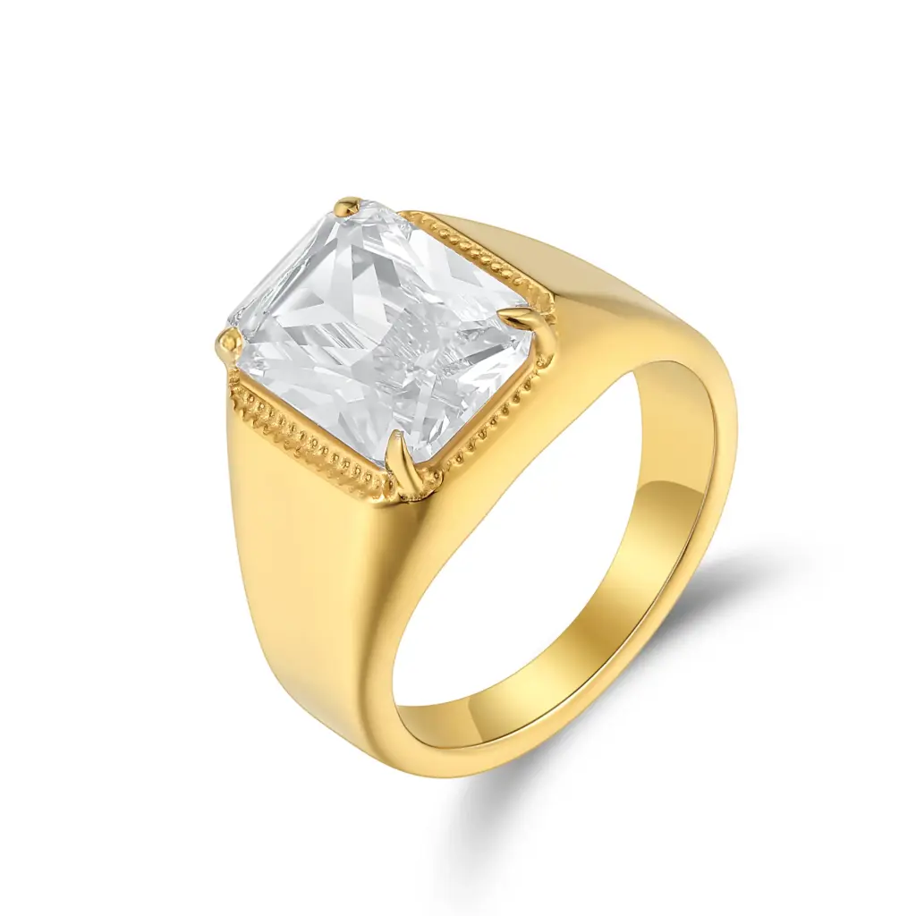 Wholesale Gold-Plated Statement Ring | Jinyi Jewelry DJ01R0584