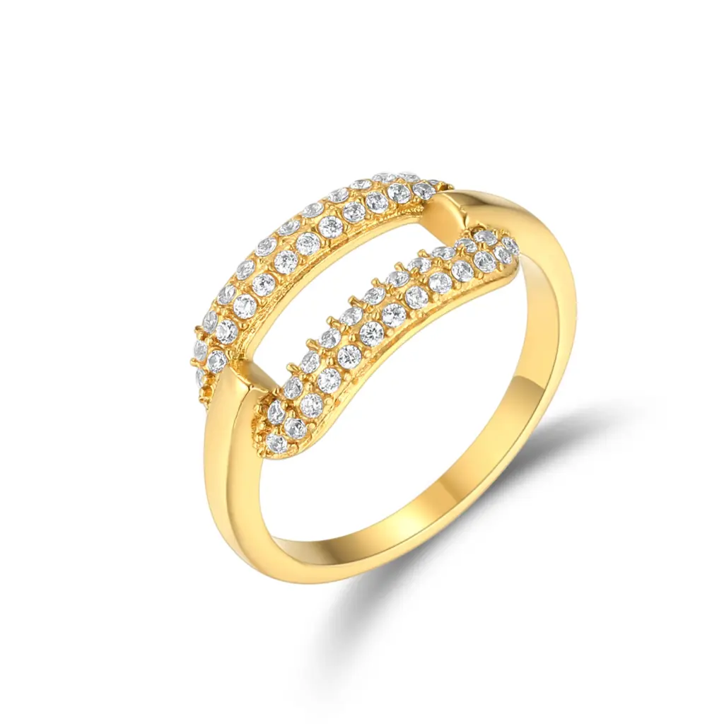 Wholesale Pave Gold Ring | OEM/ODM Jewelry Manufacturer – Jinyi Jewelry DJ01R0656