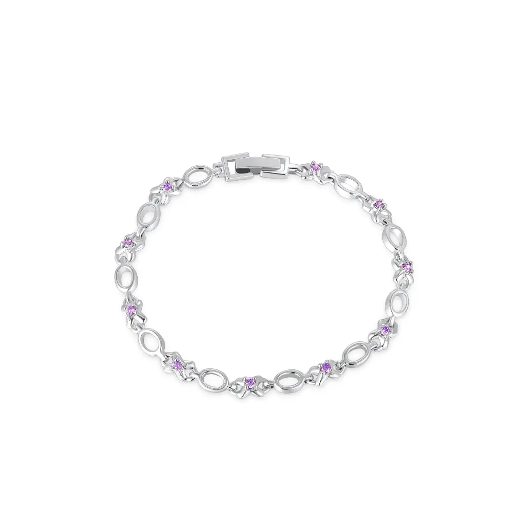 Wholesale Silver Link Bracelet | Jinyi Jewelry Manufacturer JY09B0006