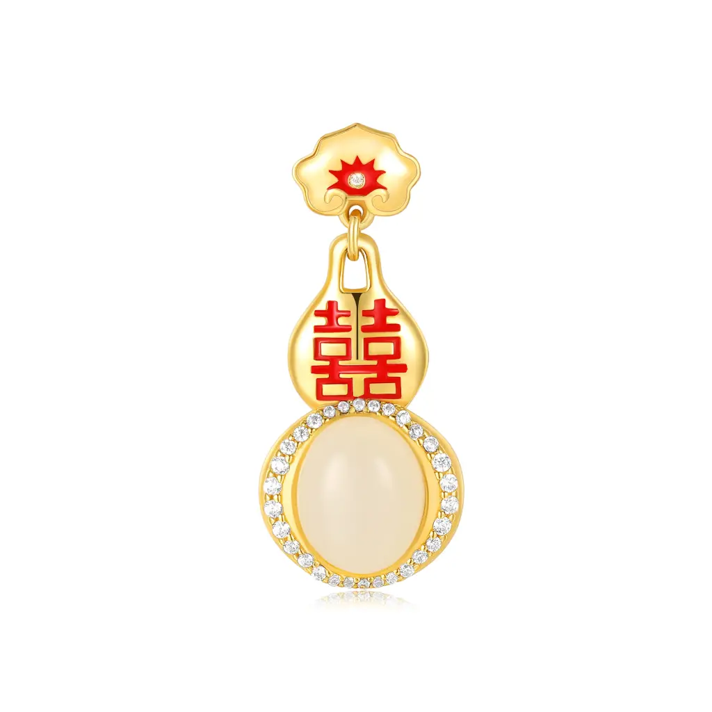 Wholesale Gourd Pendant | Gold Jewelry Manufacturer & 925 Silver JY09P0009