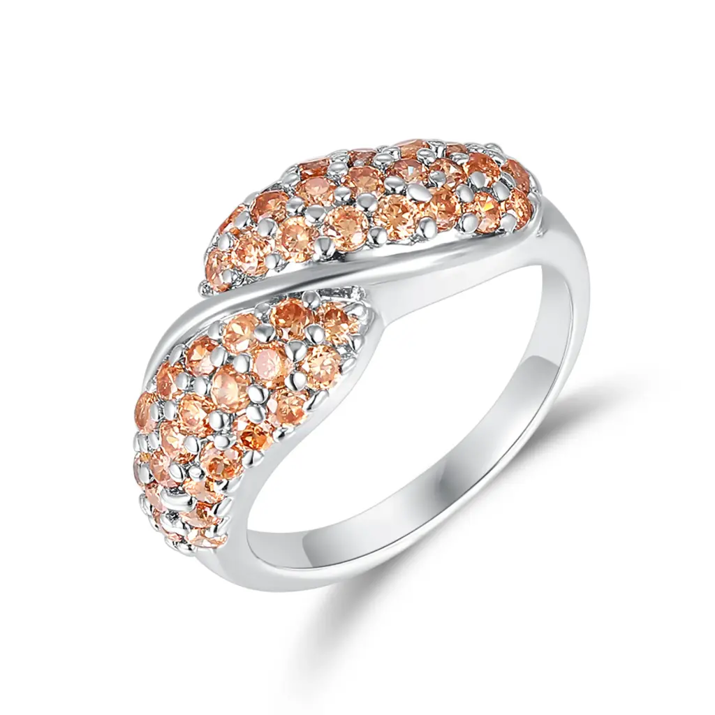 Wholesale Paved Silver Ring | Jinyi Jewelry JY09R0103 JY09R0103