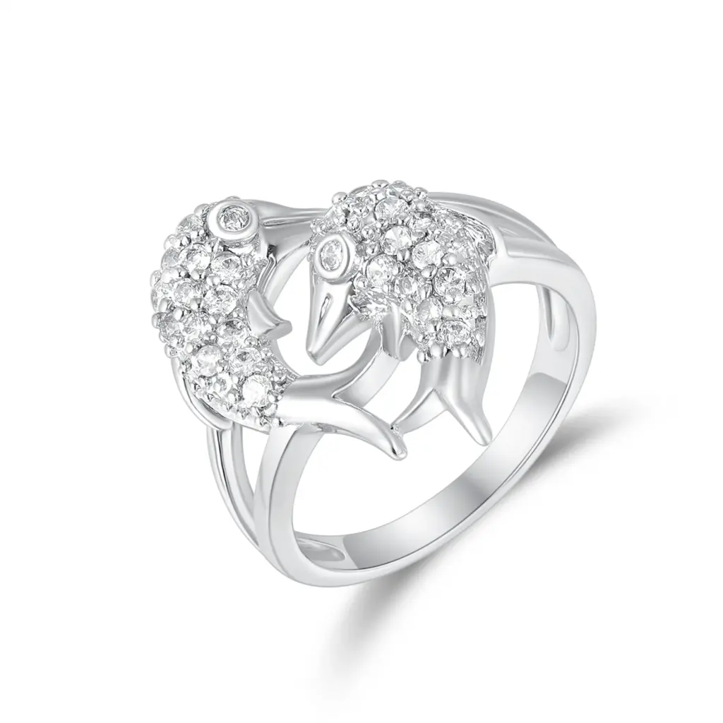 Wholesale Dolphin Silver Ring | Jinyi Jewelry JY09R0108
