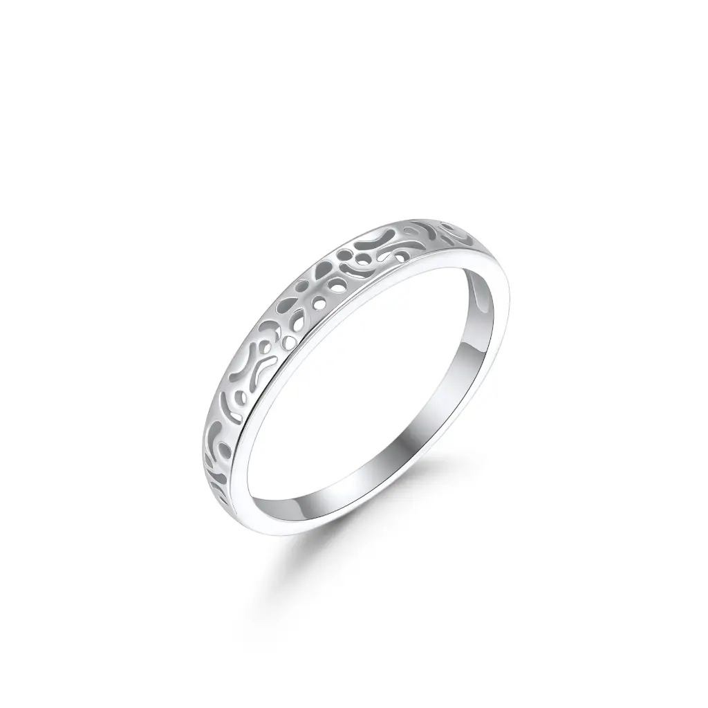 Engraved Celtic Knot Band Ring Wholesale JY09R0345