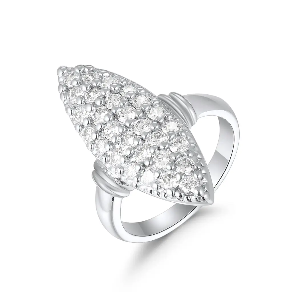 Marquise Shield CZ Ring Wholesale JY09R0356
